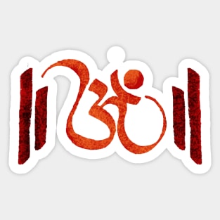 Om: Calligraphy Sticker